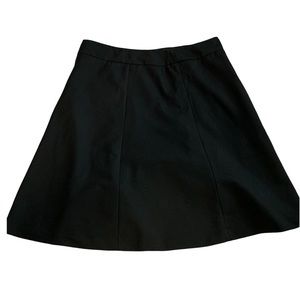 3 for 20! Plus size solid black Merona flare skirt
